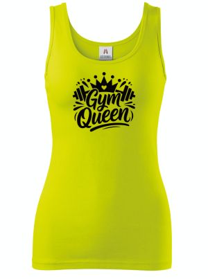 Gym Queen, černý potisk