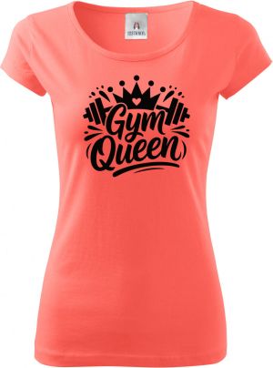 Gym Queen, černý potisk