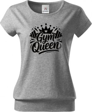 Gym Queen, černý potisk