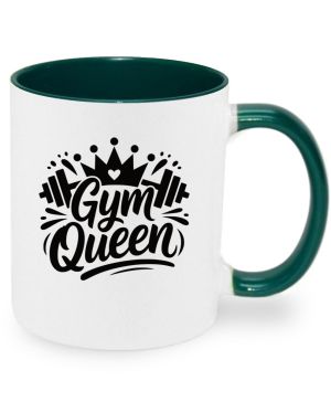 Gym Queen, černý potisk