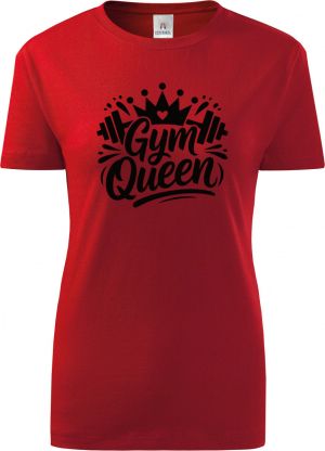 Gym Queen, černý potisk