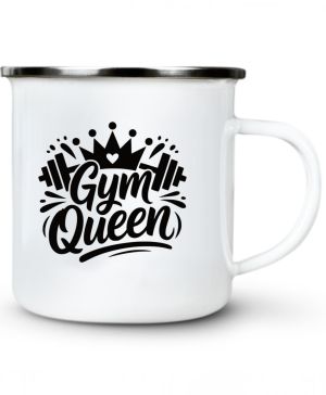 Gym Queen, černý potisk