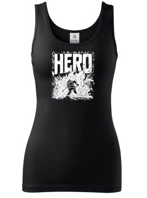 Hasič hrdina, bílý tisk