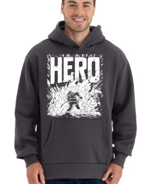 Hasič hrdina, bílý tisk