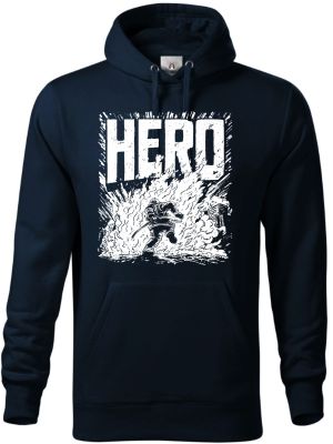 Hasič hrdina, bílý tisk