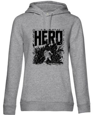 Hasič hrdina, černý tisk