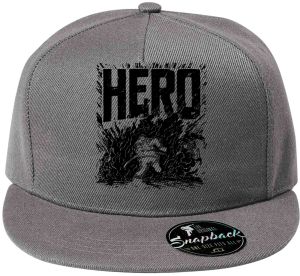 Hasič hrdina, černý tisk