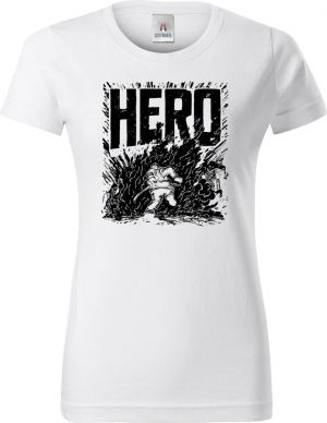 Hasič hrdina, černý tisk