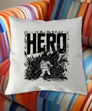 Hasič hrdina, černý tisk