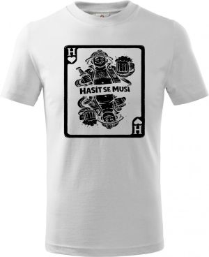 Hasit se musí, černý tisk