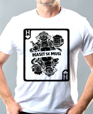 Hasit se musí, černý tisk