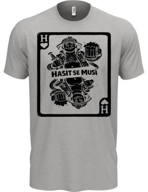 Hasit se musí, černý tisk