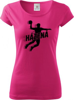 Házená, černý tisk