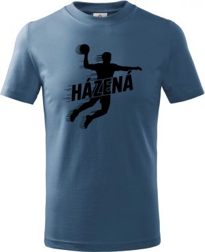 Házená, černý tisk