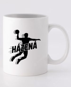Házená, černý tisk