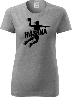 Házená, černý tisk