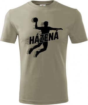 Házená, černý tisk