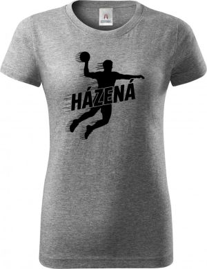 Házená, černý tisk