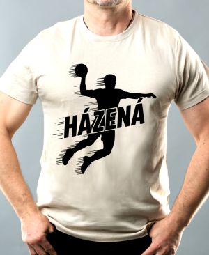 Házená, černý tisk