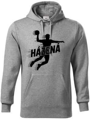 Házená, černý tisk
