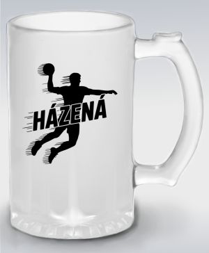 Házená, černý tisk