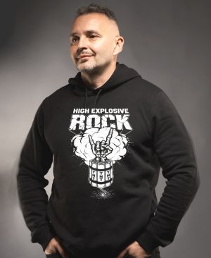 High explosive rock, V1, bílý tisk