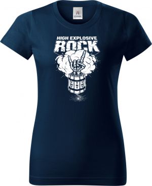 High explosive rock, V1, bílý tisk