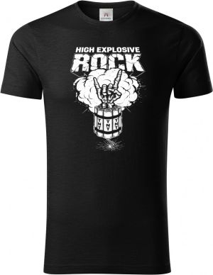 High explosive rock, V1, bílý tisk