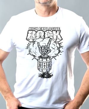High explosive rock, V1, černý tisk