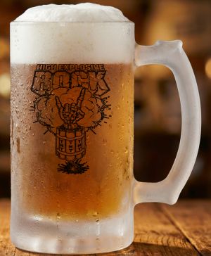 High explosive rock, V1, černý tisk