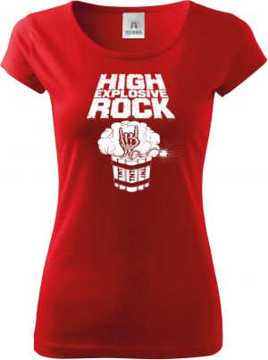 High explosive rock, V2, bílý tisk