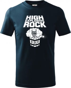 High explosive rock, V2, bílý tisk