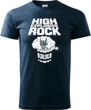 High explosive rock, V2, bílý tisk