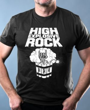 High explosive rock, V2, bílý tisk