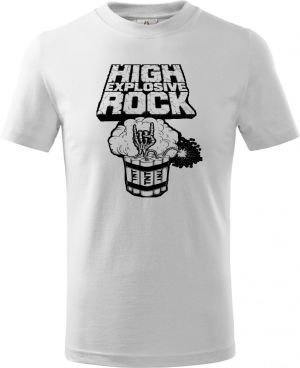 High explosive rock, V2, černý tisk