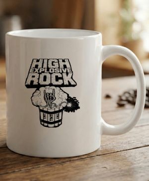 High explosive rock, V2, černý tisk