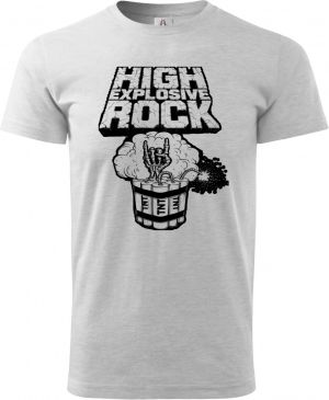 High explosive rock, V2, černý tisk