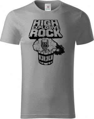 High explosive rock, V2, černý tisk