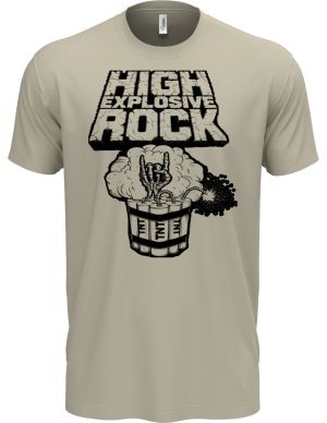 High explosive rock, V2, černý tisk