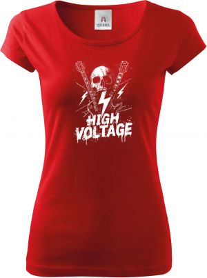 High voltage, bílý potisk