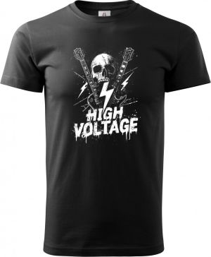 High voltage, bílý potisk