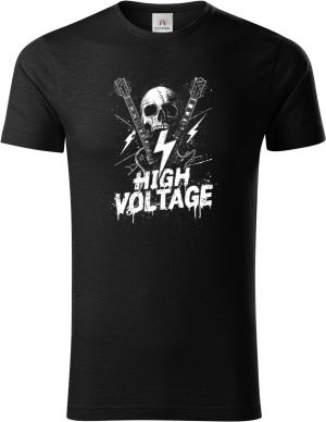 High voltage, bílý potisk