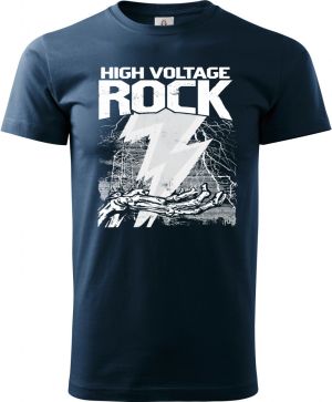 High voltage rock, bílý tisk