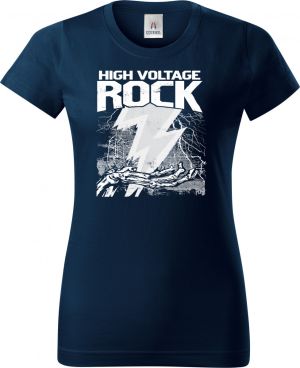 High voltage rock, bílý tisk