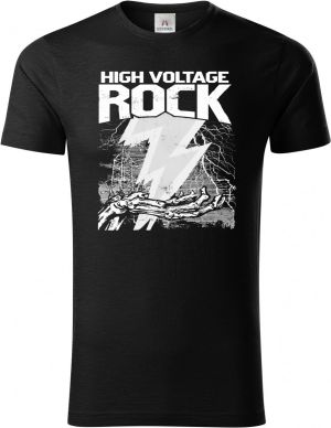 High voltage rock, bílý tisk