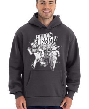 Hlavně kardio, bílý potisk