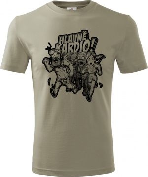 Hlavně kardio, černý tisk