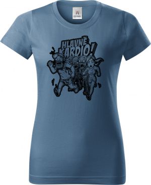 Hlavně kardio, černý tisk