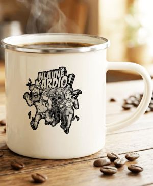 Hlavně kardio, černý tisk