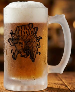 Hlavně kardio, černý tisk